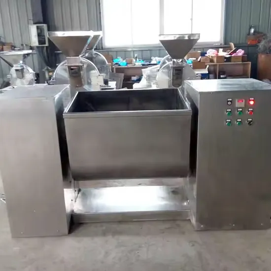 Horizontal Ribbon Powder Mixer for Nutrition Blending